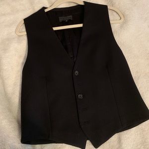 Nili Lotan Carlo Vest in Black